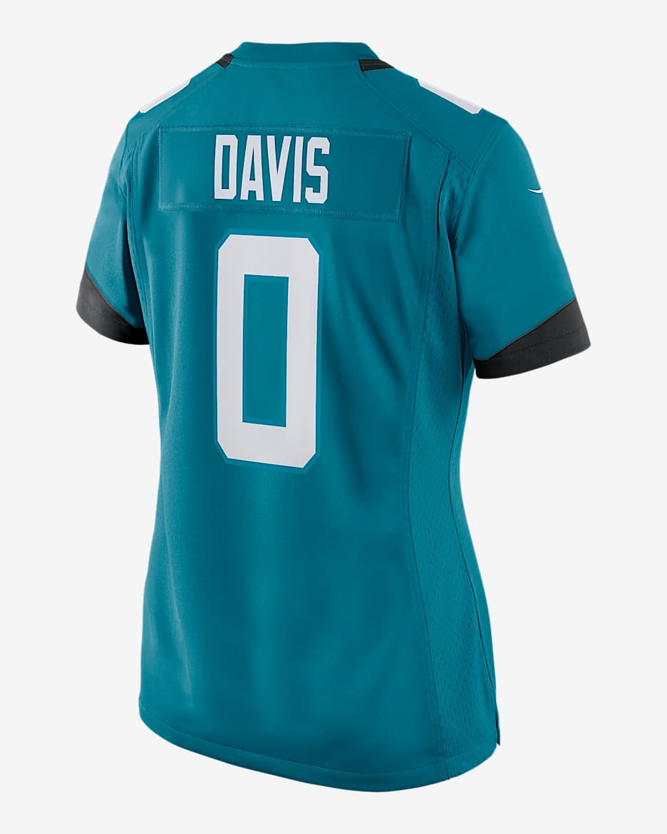 Gabe Davis Jacksonville Jaguars Women s Nike NFL Game Football Jersey. Nike